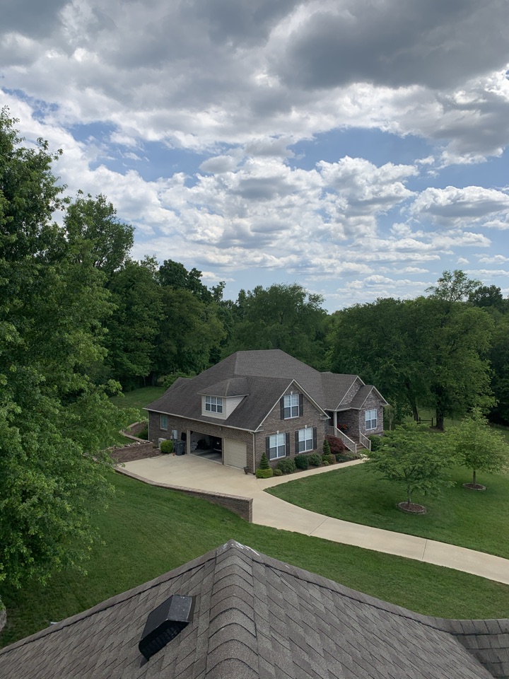 Roof inspection for wind damage in Columbia. 