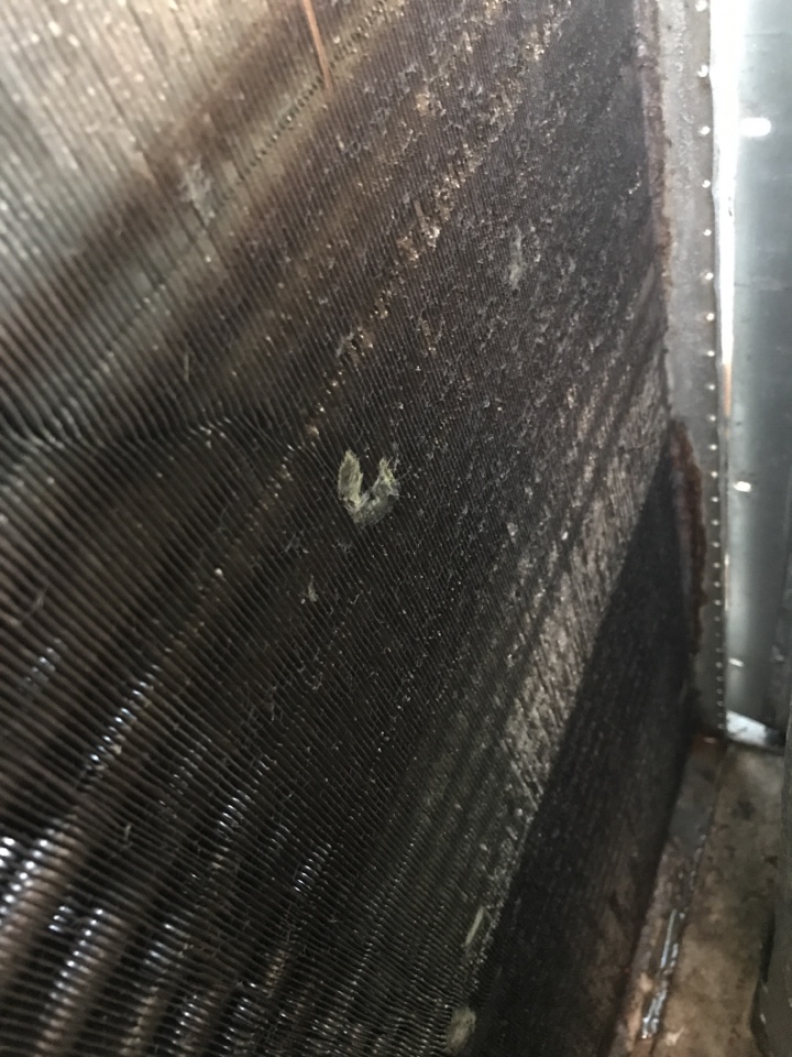Coil clean before