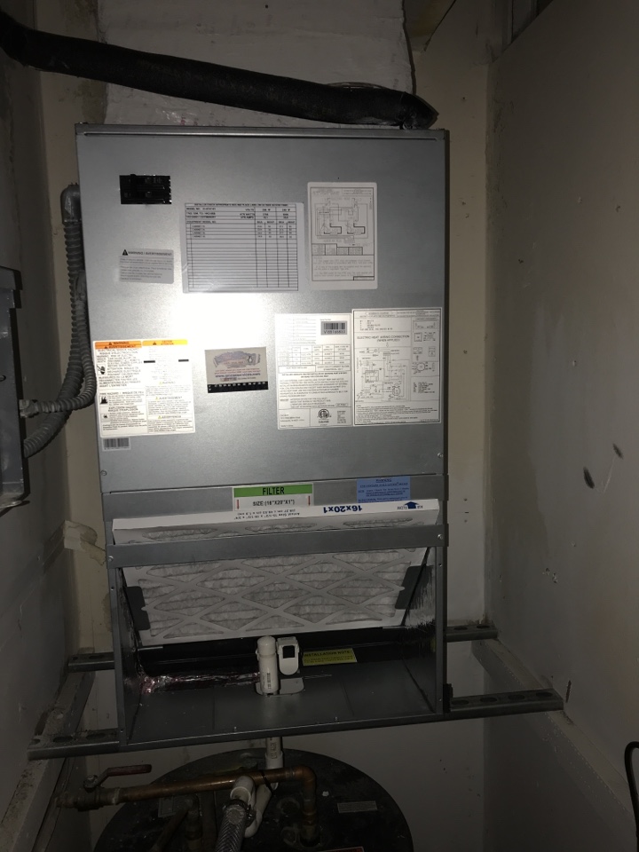 Ac system replace air handler unit high efficiency 