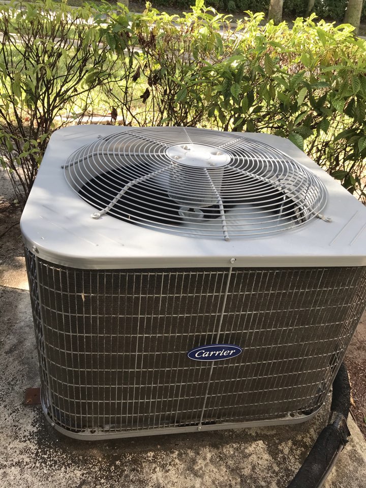 Coconut Creek, FL - The unit was serviced as part of our annual air conditioning maintenance service plan where we performed a precision tune-up on a carrier AC system in Coconut Creek, Florida. During maintenance, we sterilized the system to prevent any germs and viruses from being distributed through the unit. Also found that two components were starting to fail. Replaced both components and the AC system is now working properly. Coconut Creek, FL - The unit was serviced as part of our annual air conditioning maintenance service plan where we performed a precision tune-up on a carrier AC system in Coconut Creek, Florida. During maintenance, we sterilized the system to prevent any germs and viruses from being distributed through the unit. Also found that two components were starting to fail. Replaced both components and the AC system is now working properly.
