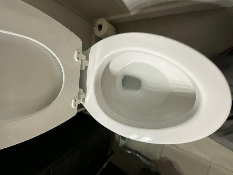 Removed existing toilet and installed homeowner-supplied replacement unit. Secured new toilet to floor flange with proper wax ring seal to ensure watertight connection. Connected water supply line to fill valve and tested for leaks. Verified proper flush operation and bowl refill functionality upon completion.