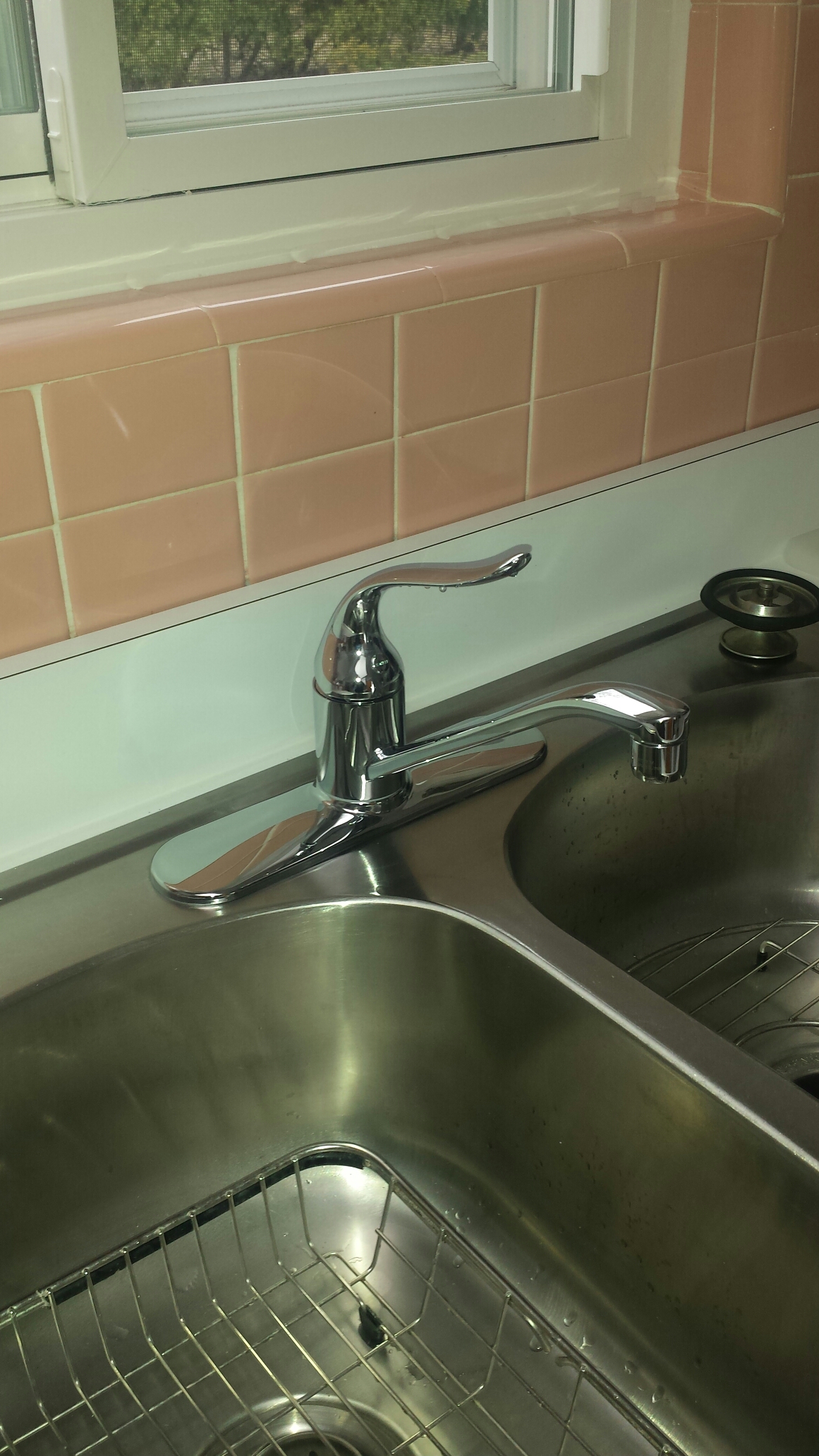 Kohler kitchen faucet installation