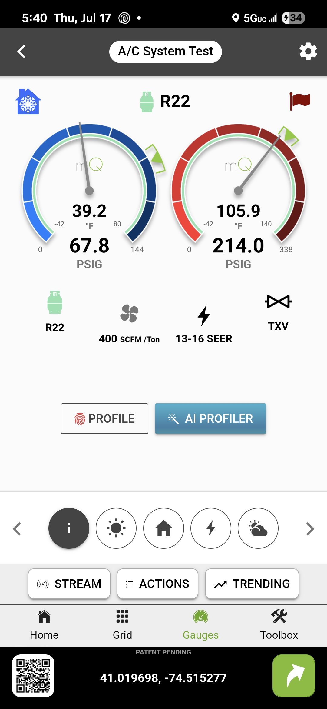 Arrived on site for weak cooling.
Inspected RTU.
Checked out pressures, high pressure was 364 low pressure is 59
Recommend a coil cleaning.
Customer accepted cleaning.
Cleaned out coils with chemical and water.
Freeing up coils. Pressure regulated.