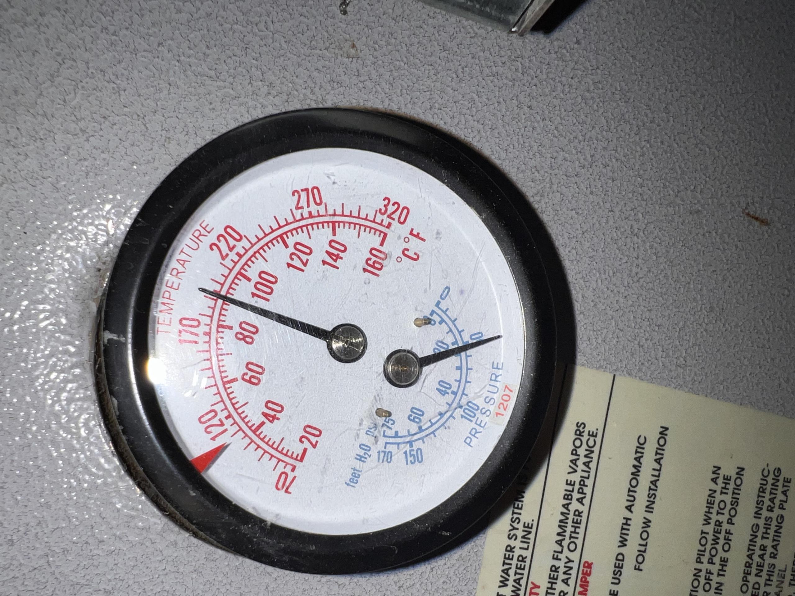 Hawthorne, NJ - Performs the service for one oil fired hot water boiler, replaced the oil nozzle, filter, and pump screen. The nozzle is a . 85 70° b, the pump screen is an SSC 109 and a number 88 oil filter. Adjusted the electrodes as the gap was too high above the center line of the nozzle. Cleaned the electrodes and cleaned the combustion head. Opened the top of the boiler and brushed and vacuumed the heat exchanger. Closed up the boiler and secured the flu pipe in place, started up the boiler and performed a combustion test. The air vent on the boiler is leaking which has caused the 3/4-in nipple that goes into the top of the block to rot out, I recommend removing that nipple and plugging the top of the boiler as there is an air scoop on the system. Hawthorne, NJ - Performs the service for one oil fired hot water boiler, replaced the oil nozzle, filter, and pump screen. The nozzle is a . 85 70° b, the pump screen is an SSC 109 and a number 88 oil filter. Adjusted the electrodes as the gap was too high above the center line of the nozzle. Cleaned the electrodes and cleaned the combustion head. Opened the top of the boiler and brushed and vacuumed the heat exchanger. Closed up the boiler and secured the flu pipe in place, started up the boiler and performed a combustion test. The air vent on the boiler is leaking which has caused the 3/4-in nipple that goes into the top of the block to rot out, I recommend removing that nipple and plugging the top of the boiler as there is an air scoop on the system.