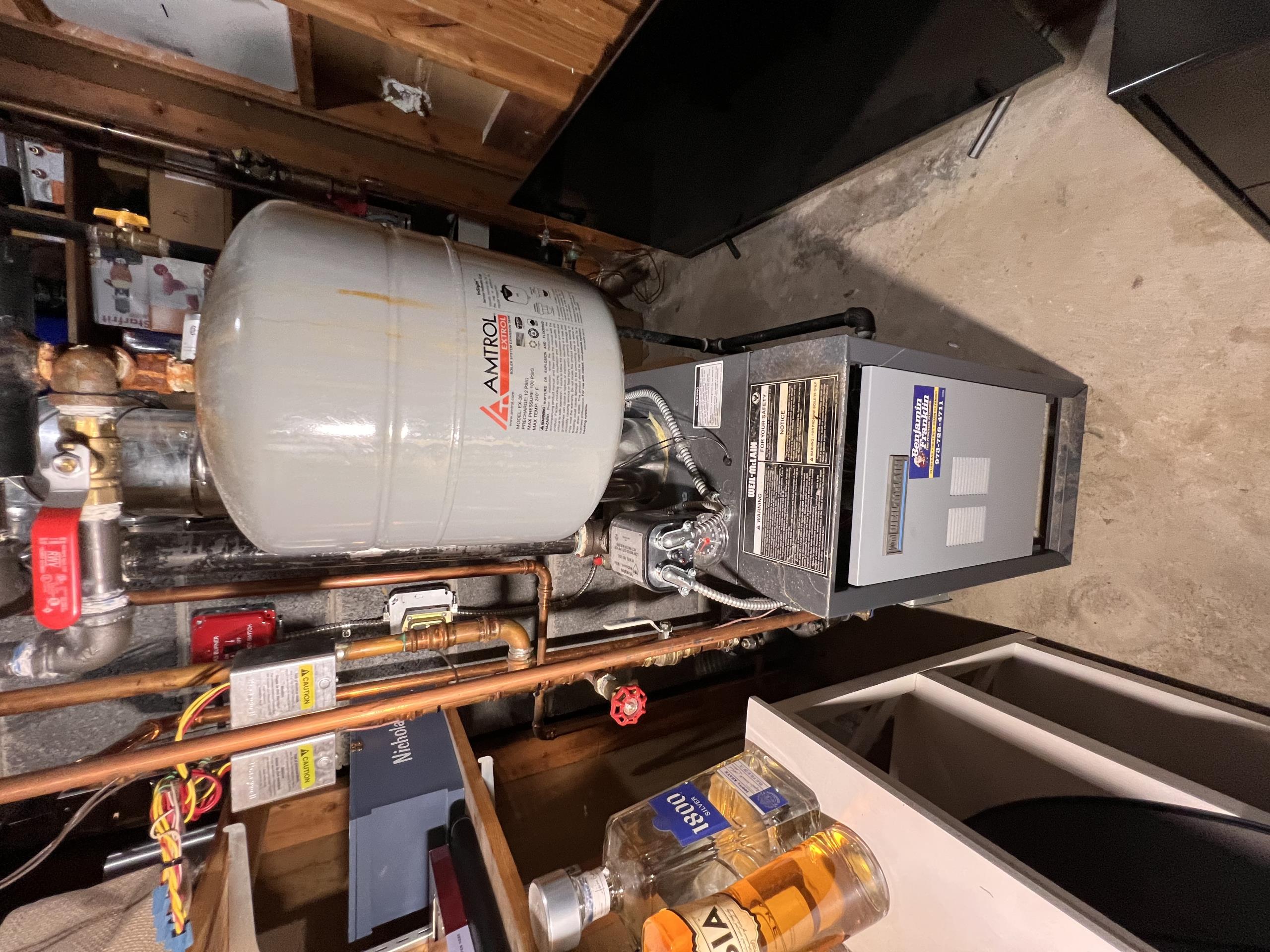 Butler, NJ - Arrived onsite for maintenance for one gas fired boiler. Requested the customer turn on the thermostats up to heat and confirm operation of the boiler and each zone valve. Turned the boiler off and removed and cleaned all burners and wiped cleaner the burner compartment. Performed a visual inspection of all electrical and inspected all external water components such as the exp tank, fill valve, backflow preventer and the circulator pump. System working as it should. Butler, NJ - Arrived onsite for maintenance for one gas fired boiler. Requested the customer turn on the thermostats up to heat and confirm operation of the boiler and each zone valve. Turned the boiler off and removed and cleaned all burners and wiped cleaner the burner compartment. Performed a visual inspection of all electrical and inspected all external water components such as the exp tank, fill valve, backflow preventer and the circulator pump. System working as it should.