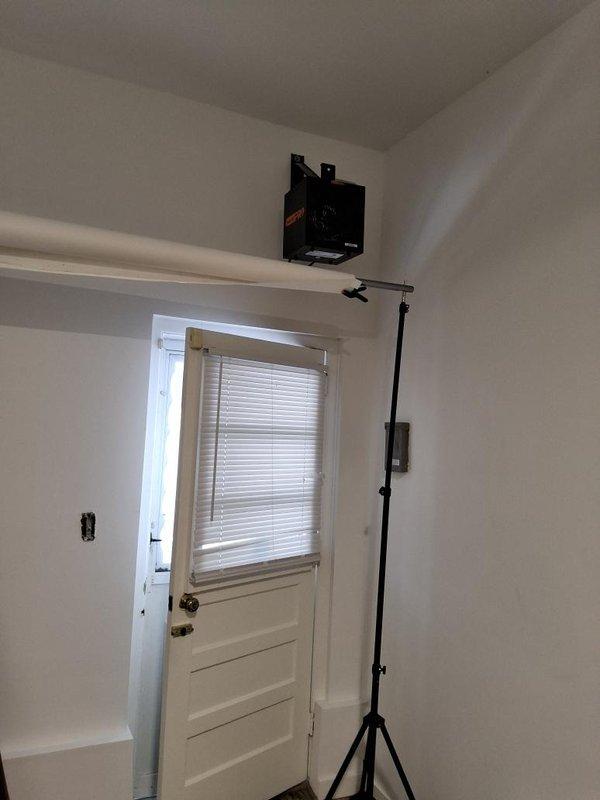 Completed on-site estimate for mini-split system installation in residential garage space. Assessed existing garage structure, electrical infrastructure, and optimal placement for indoor and outdoor units to provide climate control for the workspace.