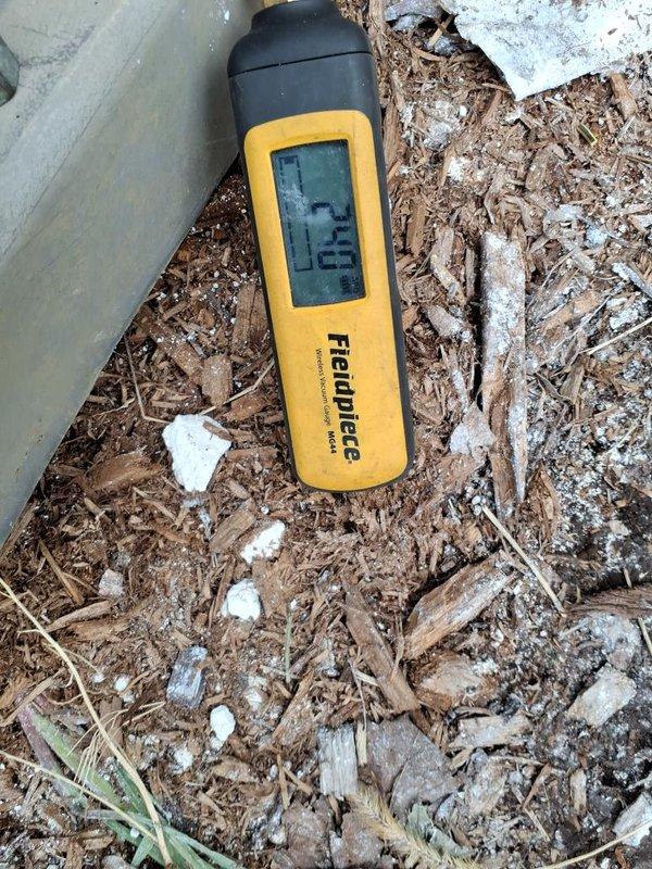 Installed new refrigerant piping from relocated outdoor condensing unit to indoor air handler. Routed copper line set along exterior wall with proper insulation and secured mounting, connected to condenser unit positioned on ground-level pad, and verified system integrity with field measurements upon completion.