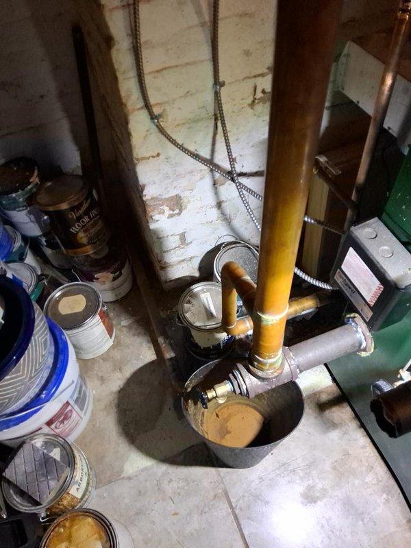 Conducted on-site evaluation for Mitsubishi mini-split installation in basement utility area. Assessed existing mechanical room conditions, photographed installation locations near water heater and HVAC equipment, and documented spatial requirements for indoor and outdoor unit placement. Provided comprehensive estimate for ductless system installation with recommendations for optimal equipment positioning.