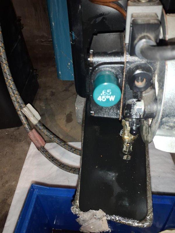 Completed annual maintenance and tune-up on oil-fired boiler system. Inspected circulator pump, verified proper operation and settings, checked for leaks, and confirmed all mechanical components are functioning within normal parameters. System tested and left in safe operating condition.