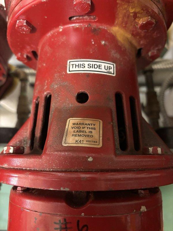 Responded to a no-heat complaint in the upstairs older main section of the building and inspected the mechanical room hydronic system, including the WSHP 5 and Pump 6 circulator motors, associated piping, valves, and pressure gauges. Evaluated pump #6 motor and housing, noting corrosion, flaking paint, and rusted fasteners on the flanges, along with mineral deposits and staining at the base of the piping that indicate possible leakage. Documented system condition with photos to support diagnosis and repair of the heating loop circulation issue.