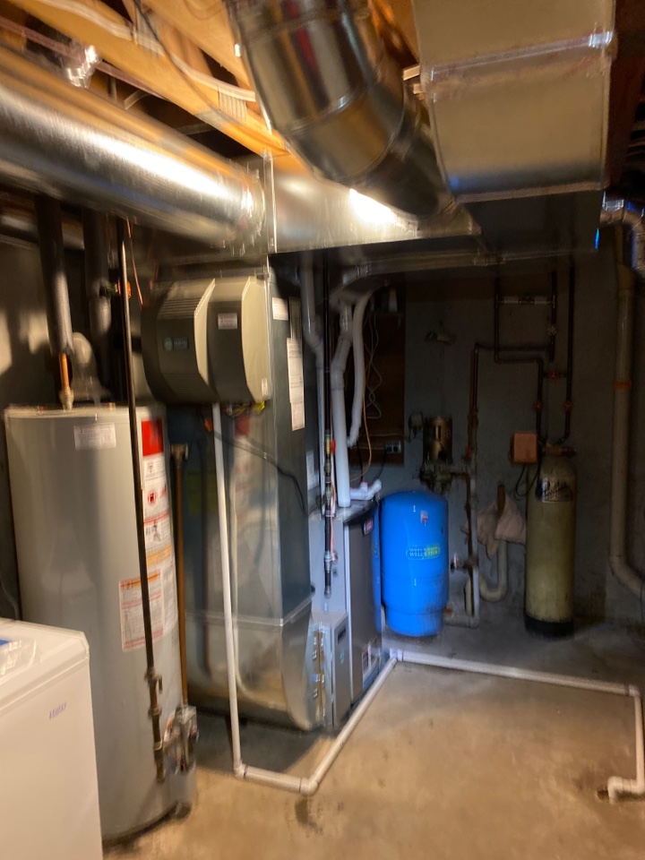 Entire new system including ductwork furnace plus air plus stat plus filter system