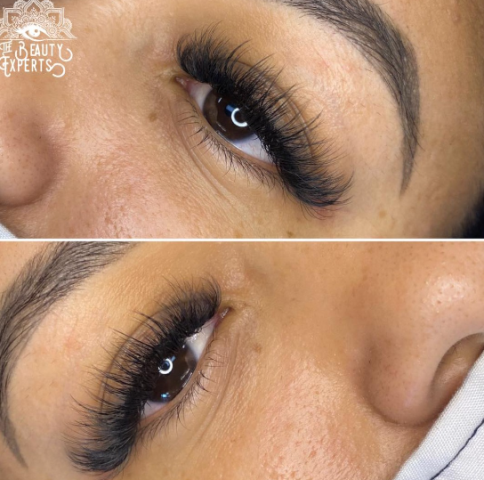 There are different eyelash extension styles to choose from – a subtle, mascara look achieved with classic lash extensions, or a more dramatic, volume look.