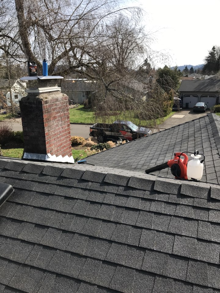 Springfield, OR - Another moss cleaning success! Moss removal and roof maintenance can go along way and help increase the life of your investment! Springfield, OR - Another moss cleaning success! Moss removal and roof maintenance can go along way and help increase the life of your investment!