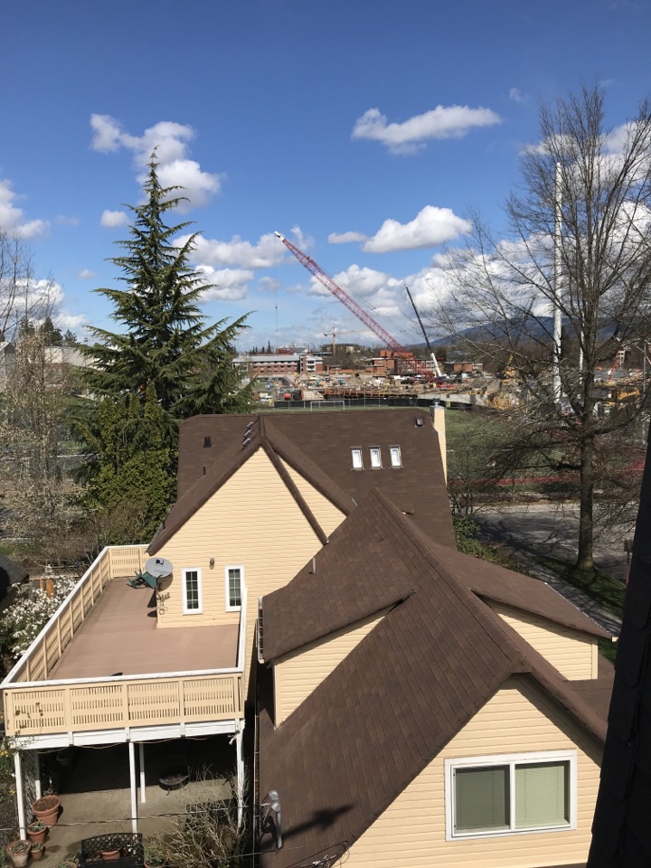 Eugene, OR - Residential and commercial we do it all! Today we are on top of a church on campus at the University of Oregon! And it’s perfect for a birds eye view of the construction at Hayward field! Eugene, OR - Residential and commercial we do it all! Today we are on top of a church on campus at the University of Oregon! And it’s perfect for a birds eye view of the construction at Hayward field!