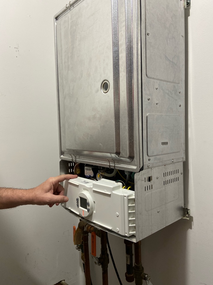 A plumber near me in Armuchee, GA performed diagnostics on a tankless water heater 