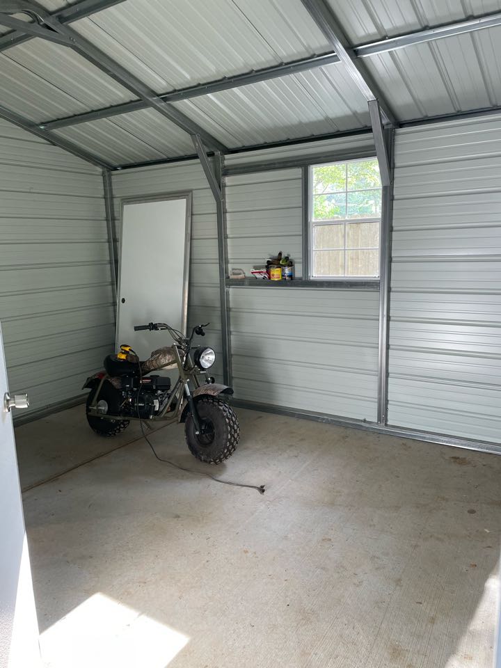 Electrician giving a free estimate to run power to a out building 