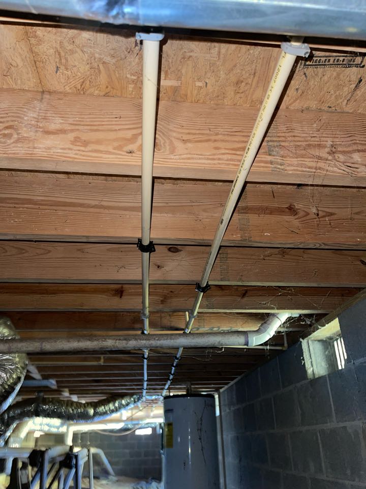 Securing pipe due to rattling 