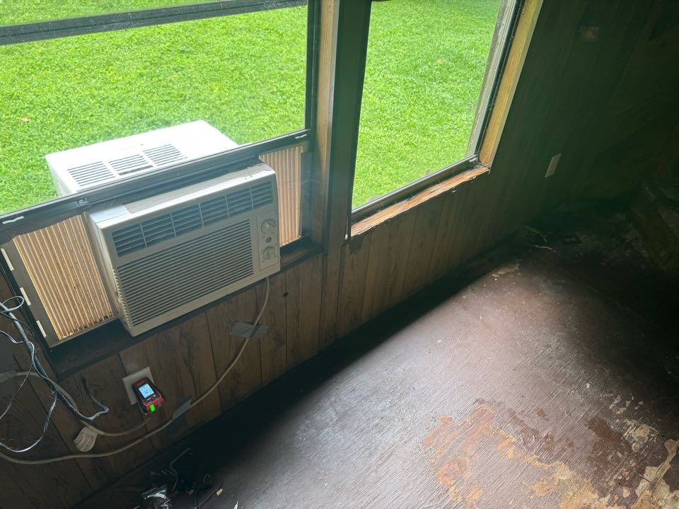Electrician replacing outlets and junction boxes 