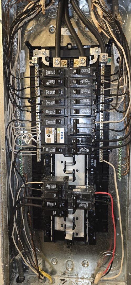 

Completed a full electrical panel inspection today in Rome, GA. Checked all breakers, wiring connections, grounding, and overall system safety.  