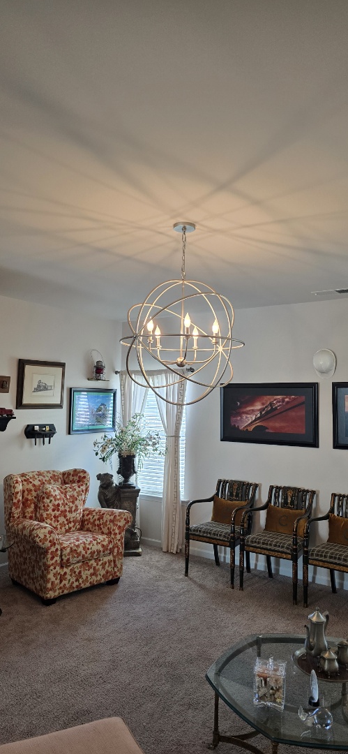 Checking in from Adairsville, Georgia. Today I installed new light fixtures for a homeowner, ensuring safe wiring and proper mounting. Happy to help improve their lighting setup with a clean and efficient installation.?

