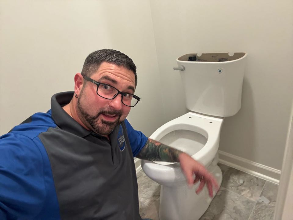 Installed two tall gravity-assist toilets to replace the customer’s older standard models. The existing flanges were not set correctly in the concrete, causing movement. I shimmed and secured both toilets, then caulked and tested to ensure a solid, leak-free installation and smooth performance.