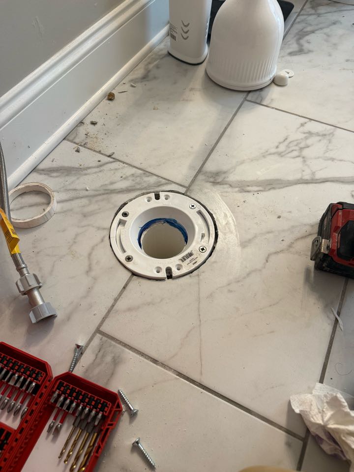 Completed a plumbing service call where I removed the customer’s toilet to diagnose persistent rocking and leakage issues. Discovered a broken toilet flange and replaced it with a new, secure flange rated for long-term durability. Re-set and re-sealed the toilet with a fresh wax ring, ensured proper alignment, and tested for leaks. Toilet is now fully stabilized and functioning like new.