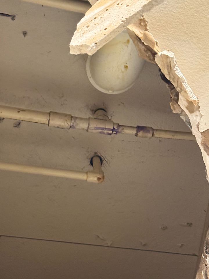 Came out to the customer’s home for an emergency plumbing repair after discovering a ruptured CPVC water line. Isolated the water supply, removed the damaged CPVC pipe, and installed new piping to restore proper water flow. Tested the repair to ensure there were no leaks and the system was operating correctly. Customer’s water service was fully restored and secured.