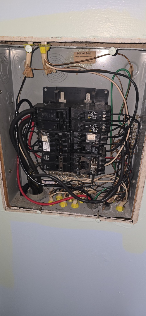 Checking in from cartersville, georgia completing a panel inspection