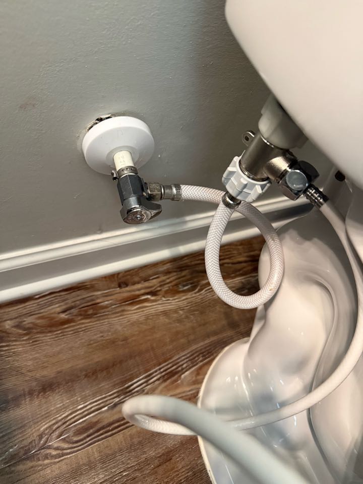 Came out today and removed the old cutoff valve that was not functioning properly. Installed a new, properly sized shutoff valve and reconfigured the water connection to correctly hook up the customer’s bidet. Tested for leaks and verified proper operation. Customer now has a safe, reliable water supply to the bidet with improved functionality.