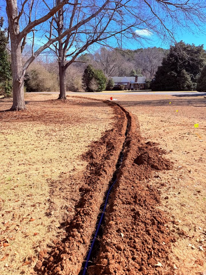 Came out and ran a new water meter service line for the customer. Installed and secured the water service from the meter to the home, ensuring proper sizing, burial depth, and leak-free connections. Tested the system for leaks and verified proper water pressure. Customer now has a reliable and code-compliant water service line.