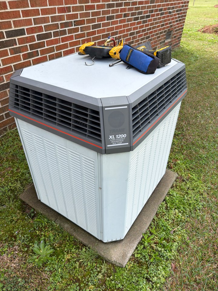 Found system low on refrigerant 