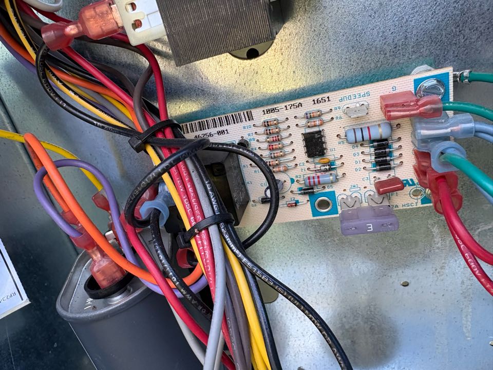 Upon arrival, I assessed the Lennox system and identified that the defrost board was malfunctioning, causing operational issues. I began by carefully dismantling the system to access the defrost board. After confirming the faulty component, I ordered a replacement part and waited for its arrival. Once the new defrost board was in hand, I meticulously removed the old board and installed the new one, ensuring all connections were secure and properly aligned. I then reassembled the system and conducted a thorough test to verify that the replacement was successful. The system was functioning optimally, and I explained the process and the importance of regular maintenance to the customer. The Lennox system is now fully operational, providing reliable performance.