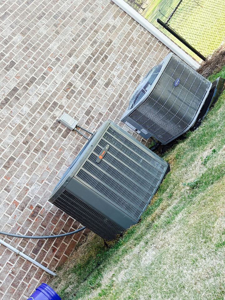 Conducted a thorough spring maintenance check on the air conditioning system. This included cleaning and inspecting the outdoor unit, checking and replacing air filters, lubricating moving parts, and ensuri