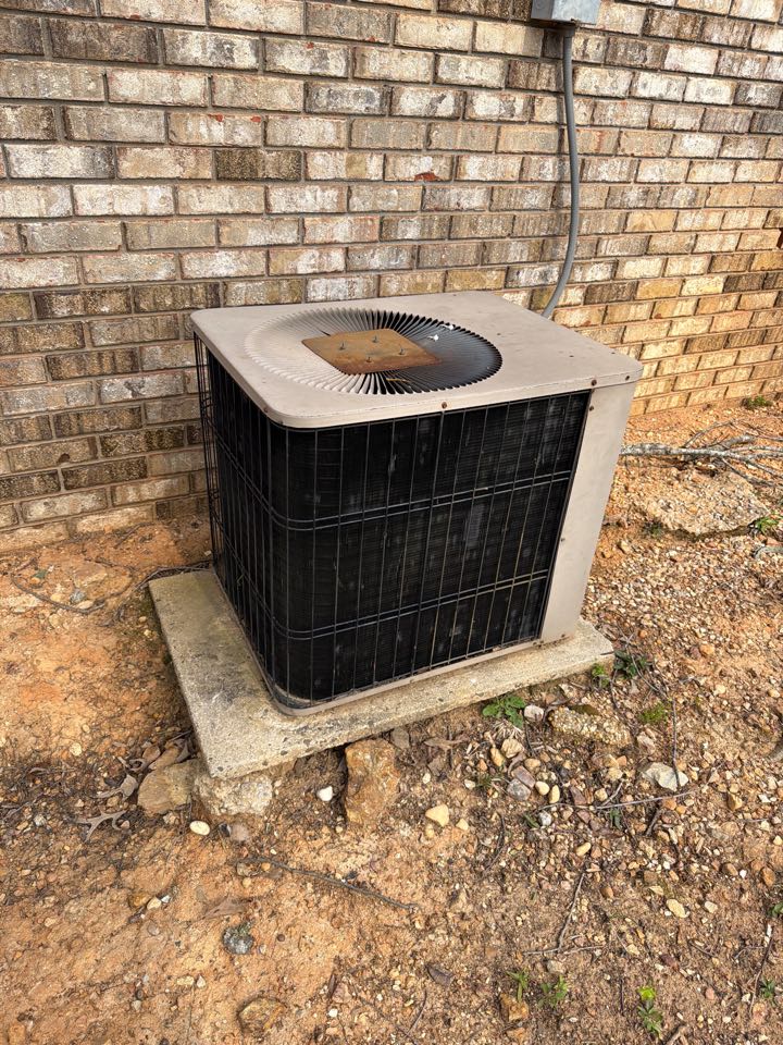 Found blower motor going bad and system slightly low on refrigerant 