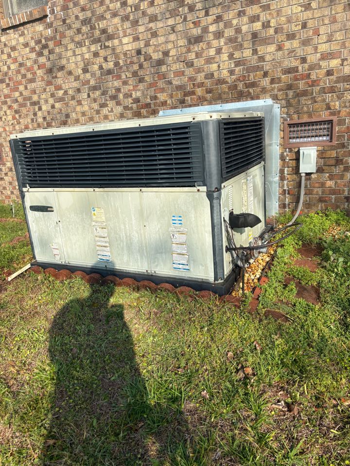 Came out, completed spring maintenance in that customer ready for cooling season