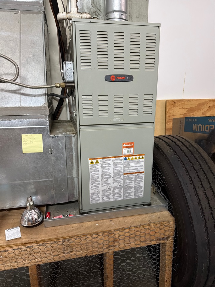 Found insulation in blower wheel 