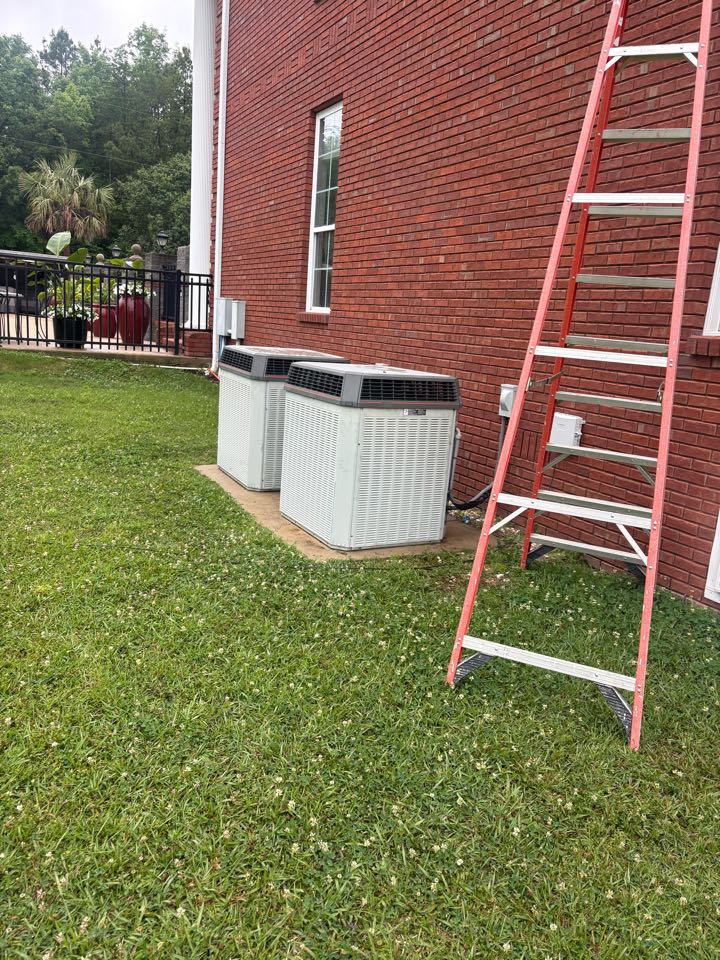 Came out replaced condenser fan motor and got customer going today