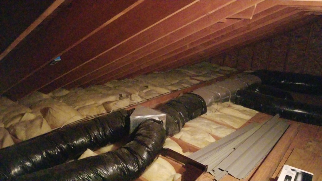 Parsippany-Troy Hills, NJ - 10 year old attic insulation in Parsippany New Jersey Parsippany-Troy Hills, NJ - 10 year old attic insulation in Parsippany New Jersey