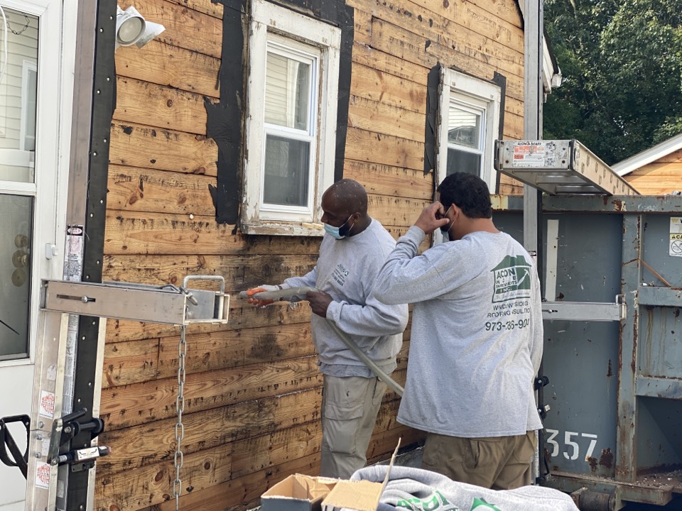 Dumont, NJ - Blowing in cellulose insulation in Dumont, NJ Dumont, NJ - Blowing in cellulose insulation in Dumont, NJ