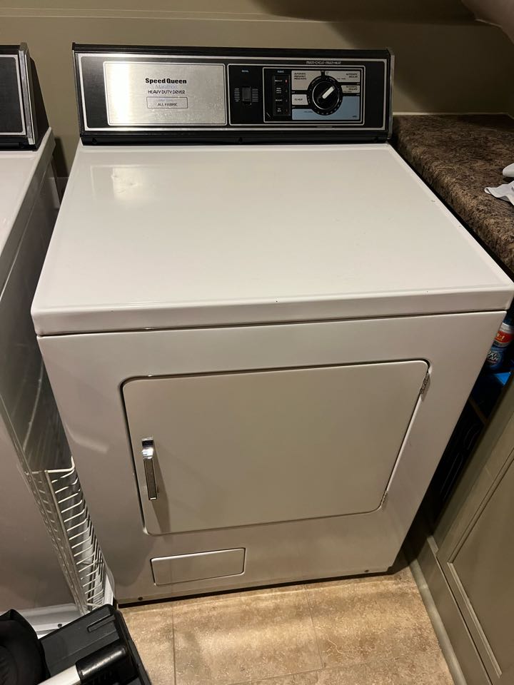 Replaced broken belt on speed queen dryer