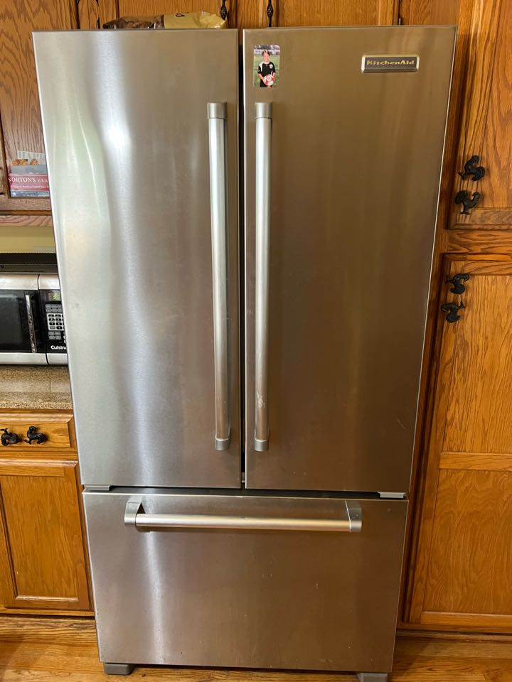 Replaced icemaker on KitchenAid refrigerator