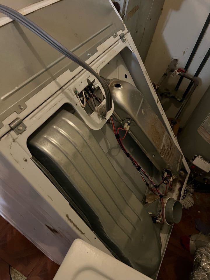 Replaced safety thermostat on Amana dryer Replaced safety thermostat on Amana dryer