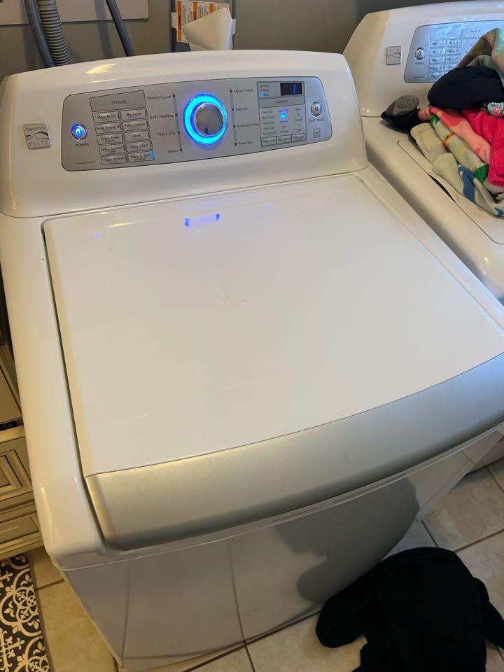 Replaced inlet water valve control on Kenmore washer