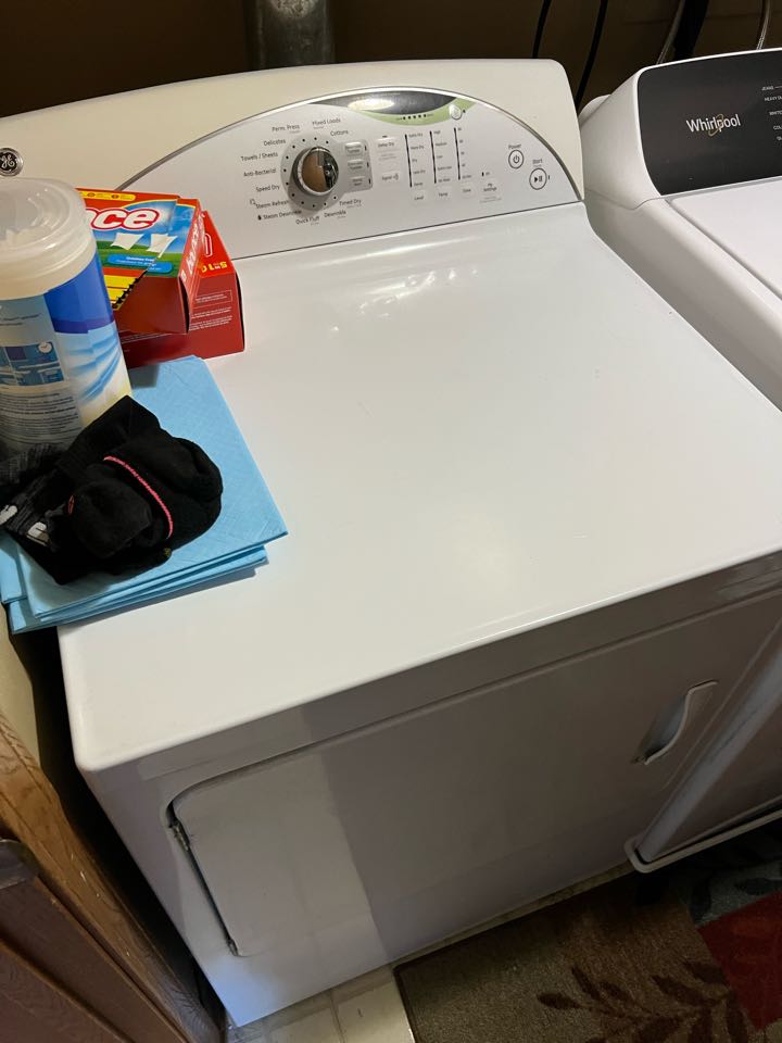 Replaced front housing support on GE dryer