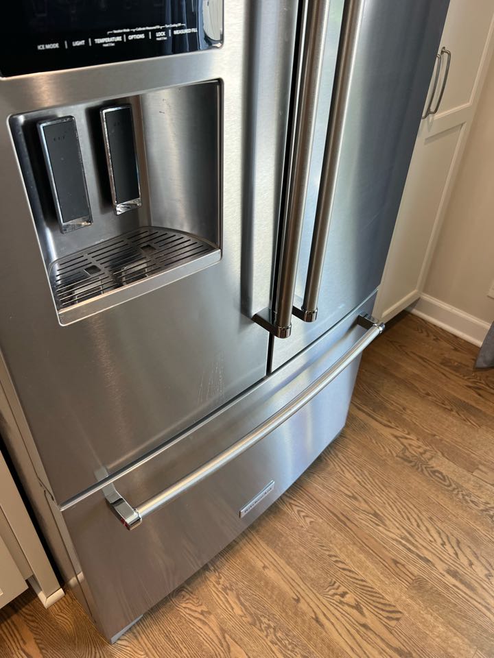 Replaced evaporator fan motor on KitchenAid refrigerator