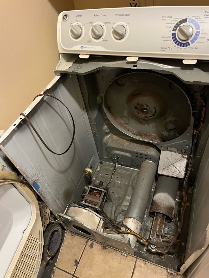 Replaced safety thermostat on GE dryer