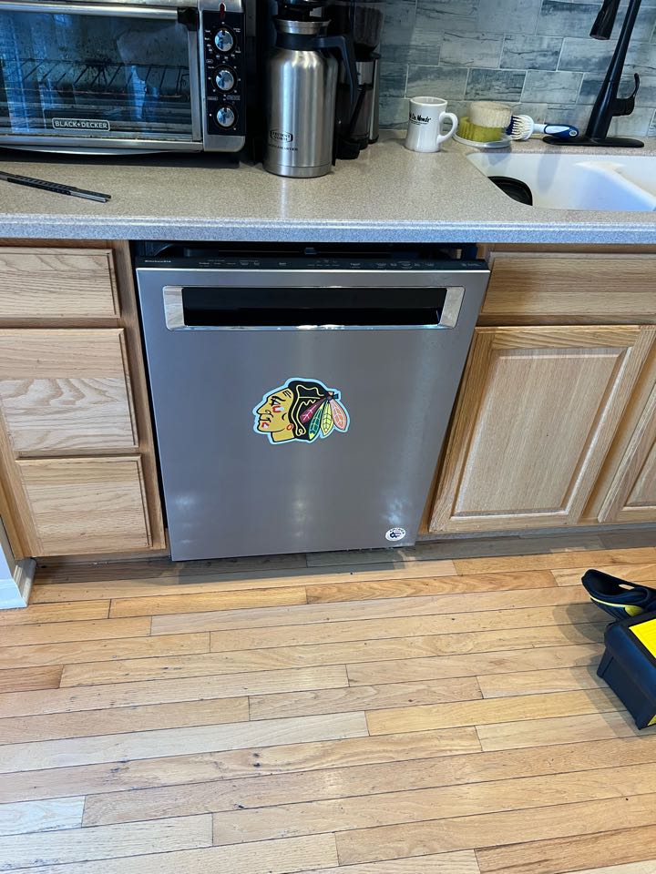 Replaced drain pump motor on KitchenAid dishwasher