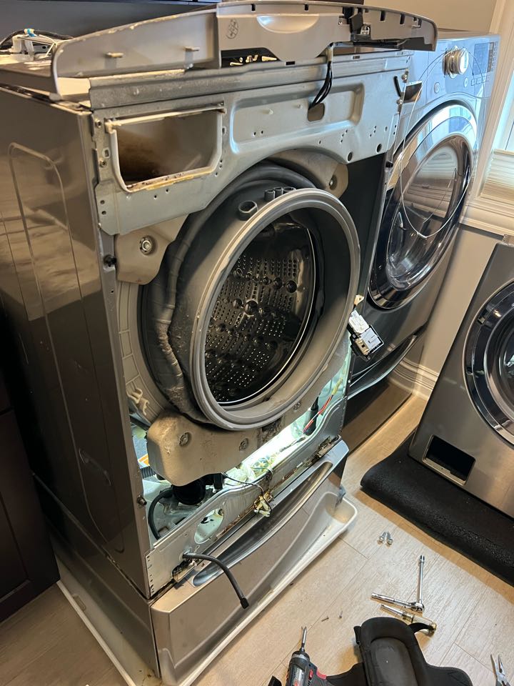 Replaced drain pump motor on Kenmore washer