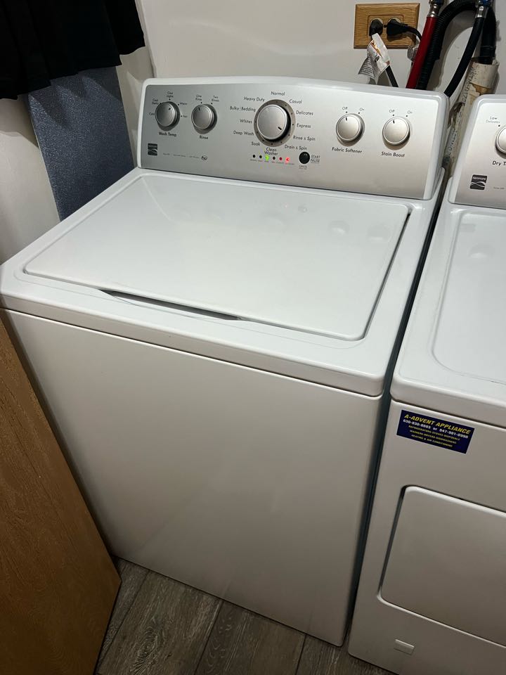 Replaced lid lock latch assembly on Kenmore washer