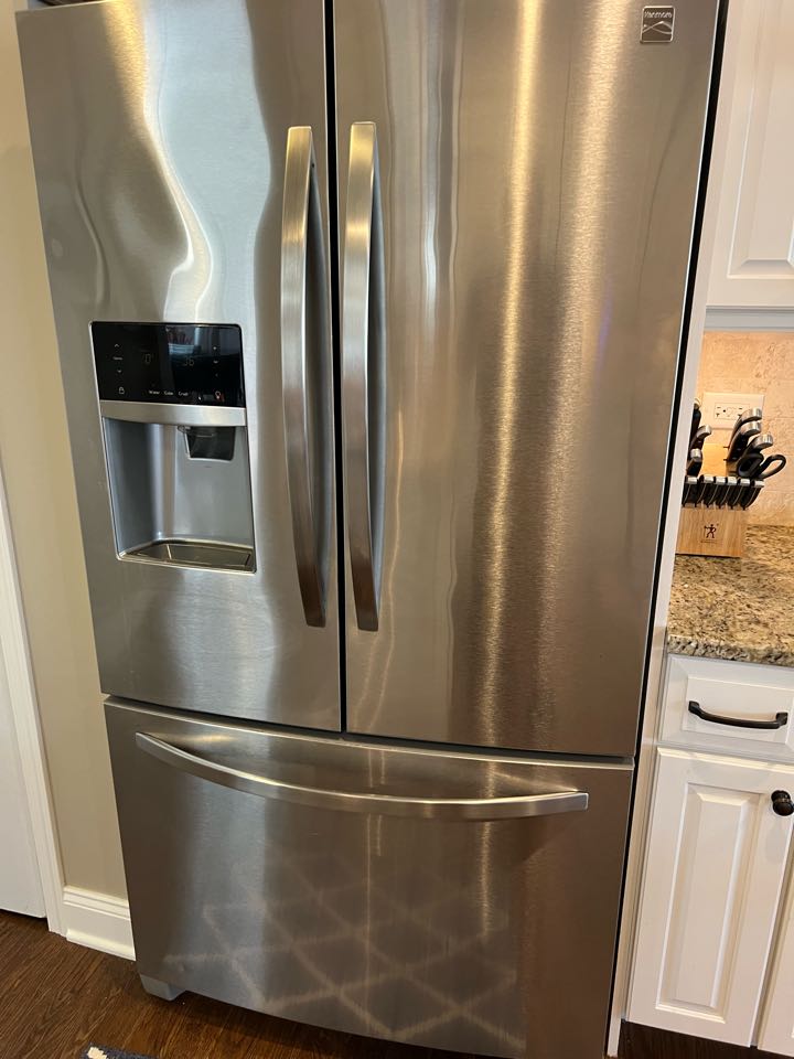 Replaced icemaker on Kenmore refrigerator